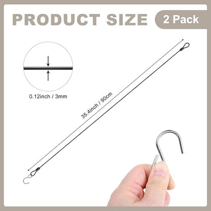 M METERXITY 2-Pack Bird Feeder Hanger - Image 3