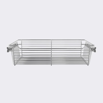 Classic 30" Closet Wire Basket in Chrome - Image 2