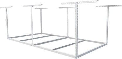 FLEXIMOUNTS 4x8 Overhead Garage Storage Rack without Decking, Garage Storage by FLEXIMOUNTS