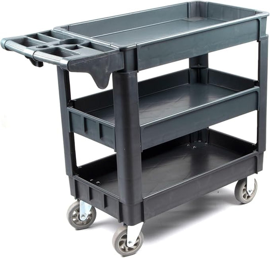 600 lbs Heavy Duty Rolling Utility Service Cart by SUNMAX