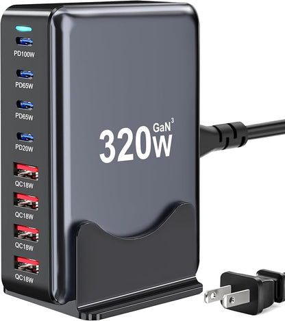 320W USB C Charger Block, Laptop Charger Adapter Compatible by Unknown