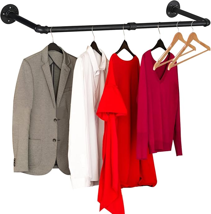 Wall Mounted Clothes Rack by Varsoul