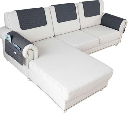 Waterproof Sofa Armrest Cover Headrest Cover by ZGDDPZA