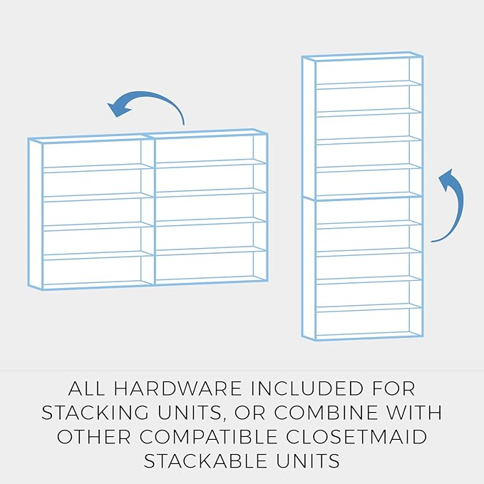 ClosetMaid 1565 Stackable 5-Shelf Organizer - Image 5
