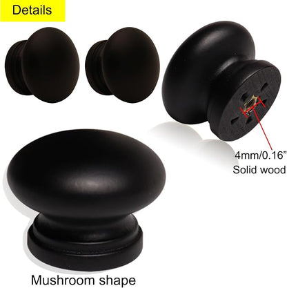 Wooden Cabinet Knob 20Pcs - Image 3
