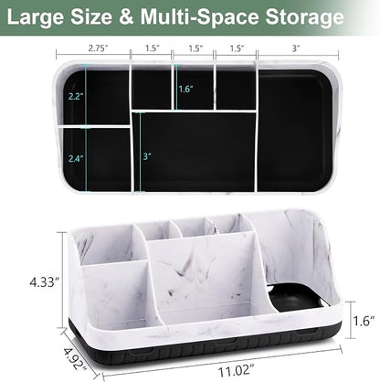 Marble Bathroom Countertop Organizer - Image 6