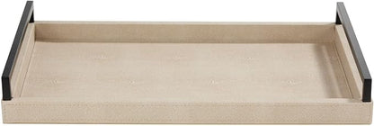 Sagala Ivory Shagreen Serving Tray - Image 7