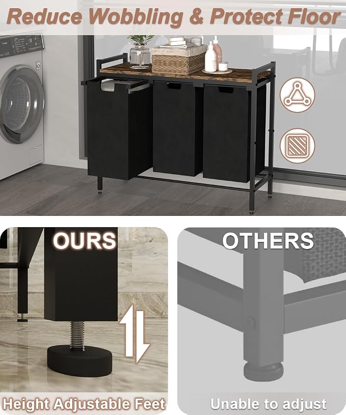 10 x 3 Gal Large Laundry Hamper - Image 4