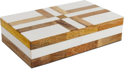 Handicrafts Home White Decorative Storage Box by HandicraftsHome