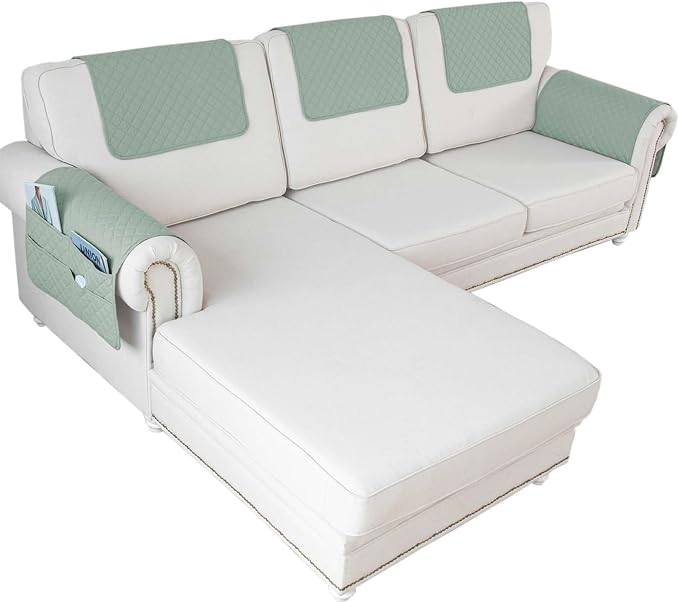 Waterproof Sofa Armrest Cover Headrest Cover by ZGDDPZA