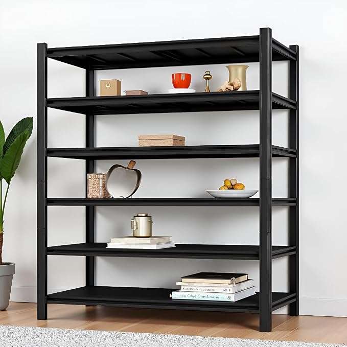 Storage Shelving Unit Adjustable Heavy Duty Garage Shelves 6-Tier Metal by DarubtesForanideallife