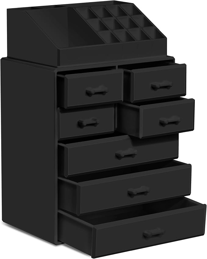 Sorbus Makeup Organizer, Brush Holder and Make Up Storage Drawers - Image 8