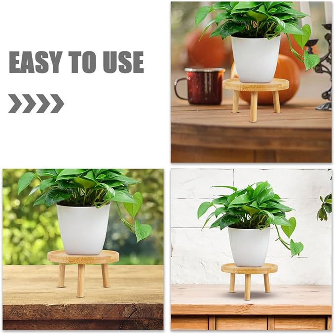 ARTIBETTER Wooden Plant Pot Stand - Image 8
