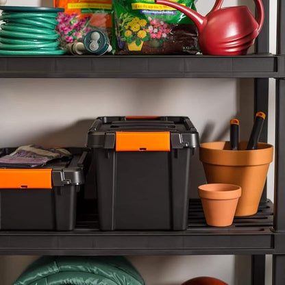 5 gal Heavy-Duty Stackable Storage Tote - Image 4