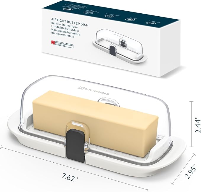 KITCHENDAO Airtight Butter Dish - Image 9