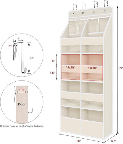 Univivi Upgraded Over the Door Organizer - Image 3