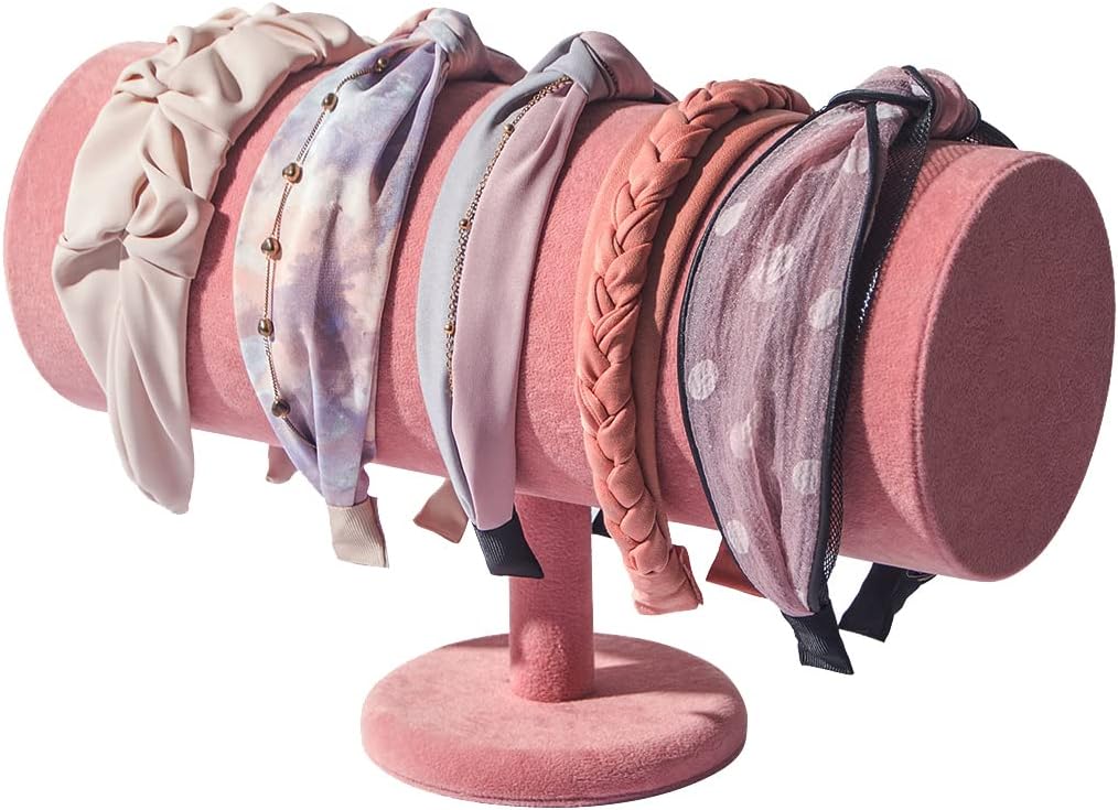 T-Bar Headband Holder Organizer by FocusOnJewelryDisplay