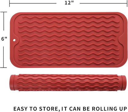 Silicone Dish Drying Mat for Multiple Usage, Easy clean, Eco-friendly, - Image 2