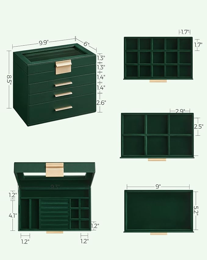SONGMICS Jewelry Box Organizer - Image 6