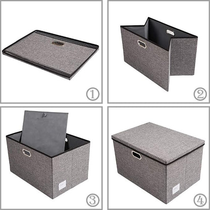 PRANDOM Extra Large Collapsible Storage Bins - Image 5
