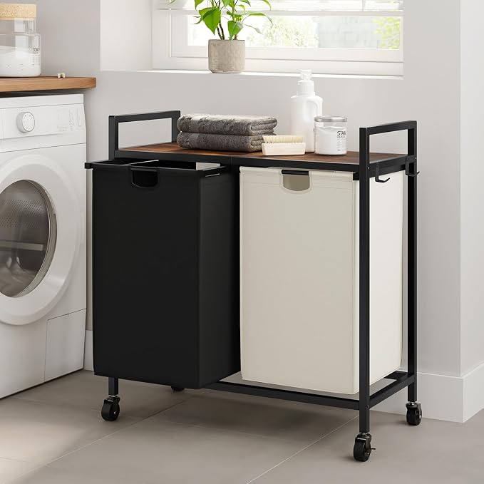 WOWLIVE Double Laundry Hamper - Image 3