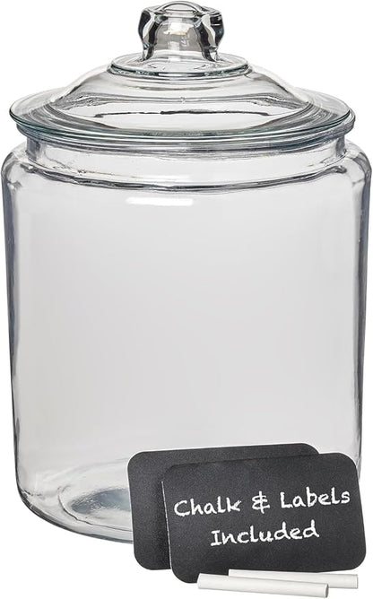 Anchor Hocking Heritage Hill Glass Jar by AnchorHocking