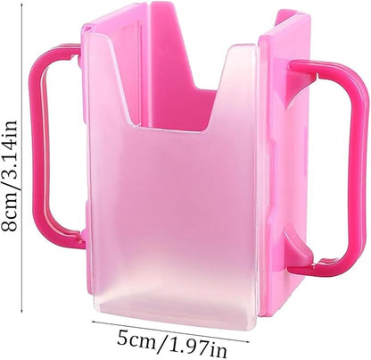 Children's Juice Box Holder Folding, Spill Proof, Telescopic | No Squeeze - Image 4