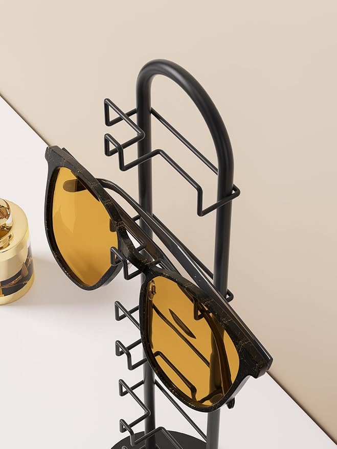 5 Tier Sunglass Organizer Holder, Sunglasses Tabletop Display Stand - Image 5
