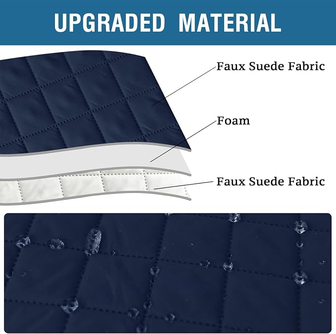 2 Pack Water Resistant Armrest Covers - Image 4