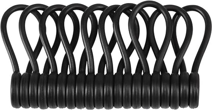 EUREKA ERGONOMIC Magnetic Cable Ties Reusable, 10 Pack Rubber Twist Ties by EUREKAERGONOMIC