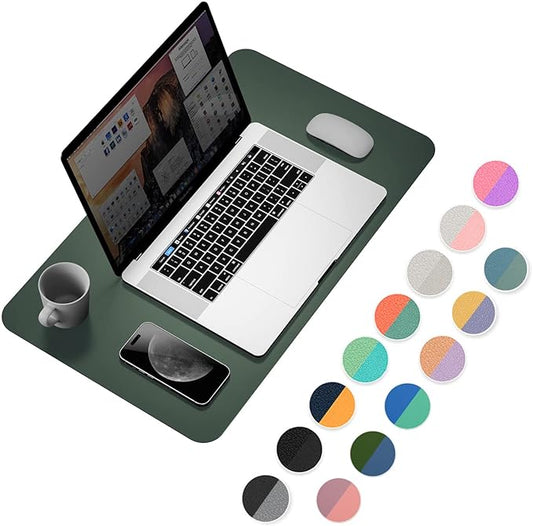 YSAGi Office Desk Pad, Desk Mat, 23.6" x 13.7" Ultra Thin Waterproof PU Leather by YSAGi