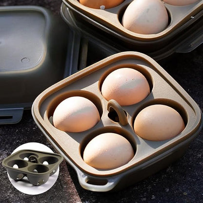 4 Girds Egg Holder Container - Image 3