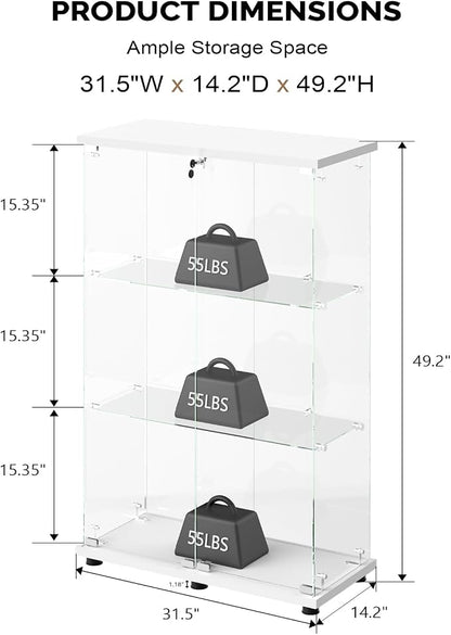 VINGLI Glass Display Cabinet - Image 2