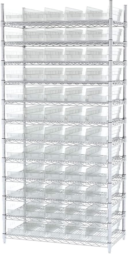 Akro-Mils 30138 Plastic Shelf Bins, Heavy Duty Storage Bins - Image 8