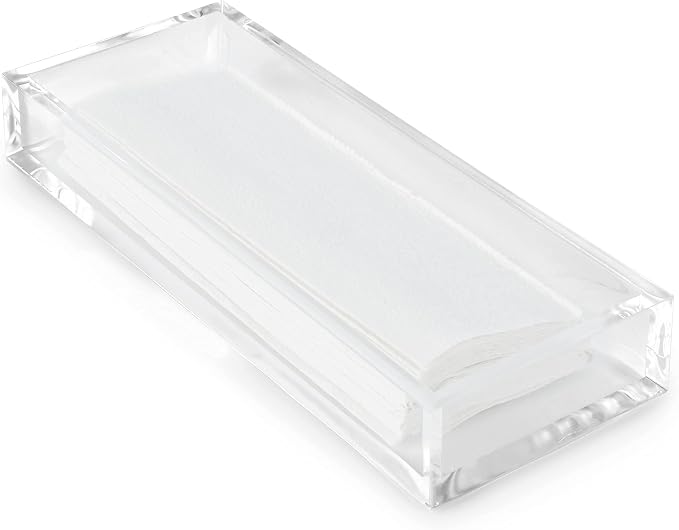 Huang Acrylic Clear Hand Towel Tray 11"x4" | by HuangAcrylic