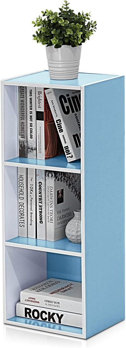 Furinno LUDER Book Shelf, 3-Cube Bookshelf, Bookcase by Furinno-FitsYourSpaceFitsYourBudget