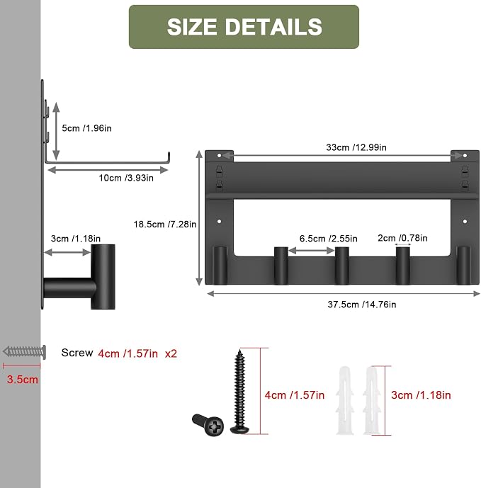 VAEHOLD Wall-mounted Coat Rack - Image 6