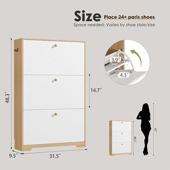 Nicetree Shoe Storage Cabinet - Image 2