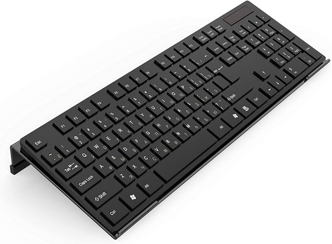 Acrylic Tilted Computer Keyboard Stand by KOTEMON