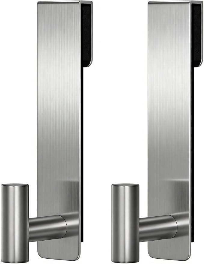 PMMASTO Shower Door Hooks, Extended Towel Hooks - Image 2