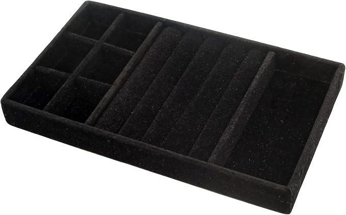 Velvet Jewelry Organizer Tray by Unknown