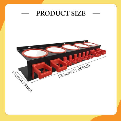 Spray Bottle Storage Rack Organizer Spray can Holder Bracket Bottle Organizer - Image 3