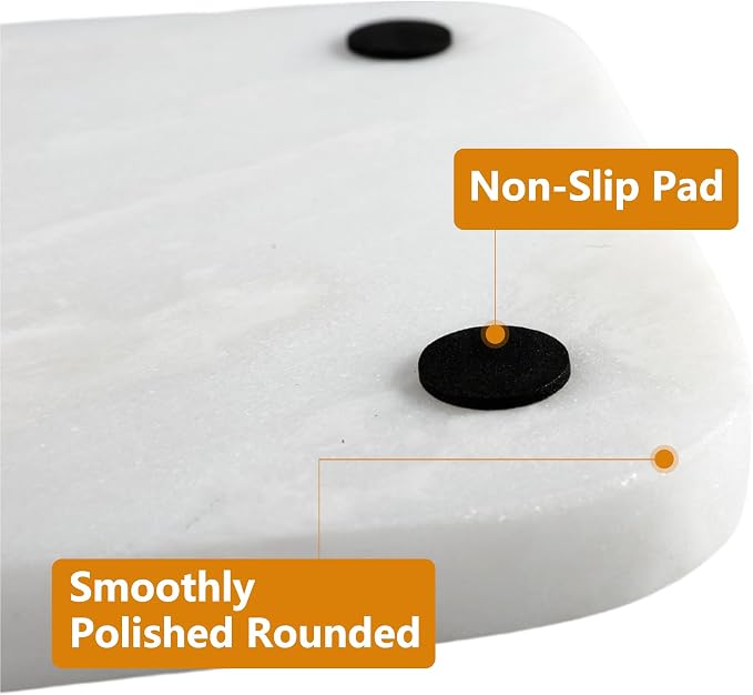 Vanity Tray, 11.8inch Marble Bathroom Tray - Image 4