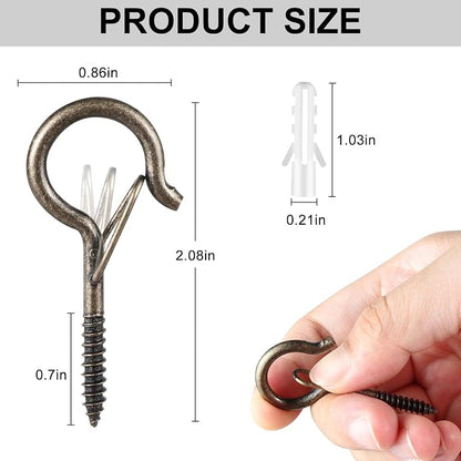 12 PCS Q-Hanger Hooks, Screw Hooks - Image 7