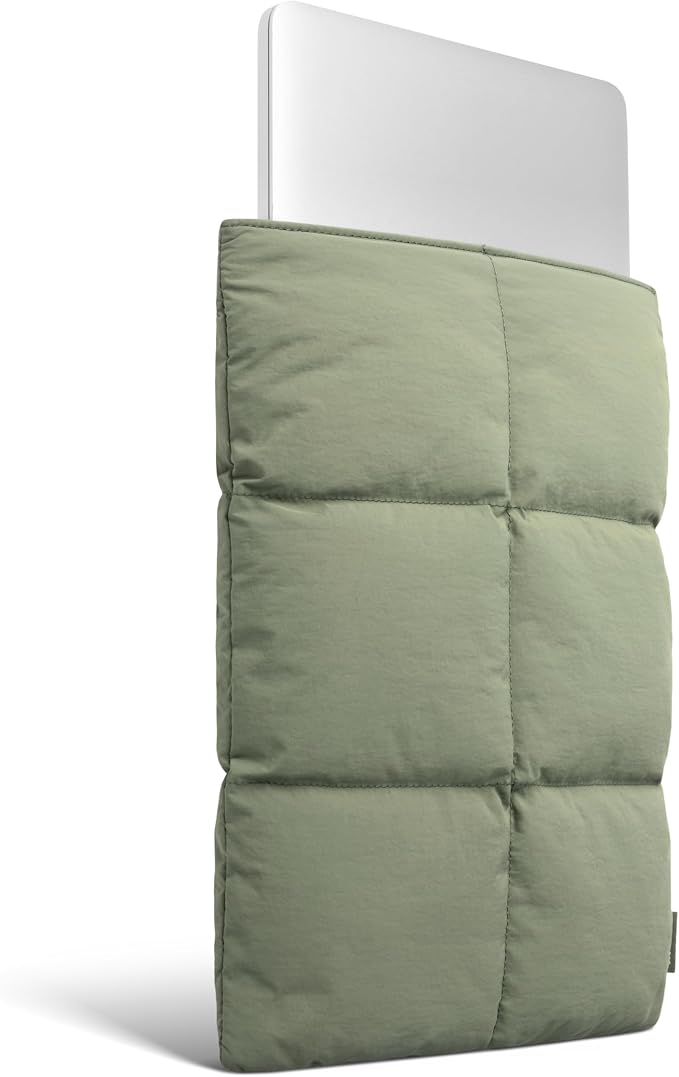 Comfyable Puffy Laptop Sleeve 13 Inch 14 Inch, Quilted Puffer Laptop Carrying - Image 2