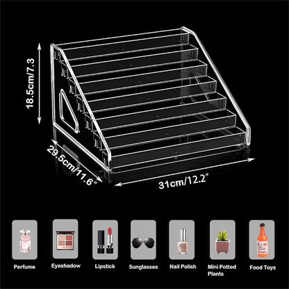 7 Tier Acrylic Display Stand Organiser - Image 7