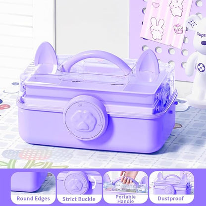 Bow Knot Hair Accessories Organizer Box - Image 3