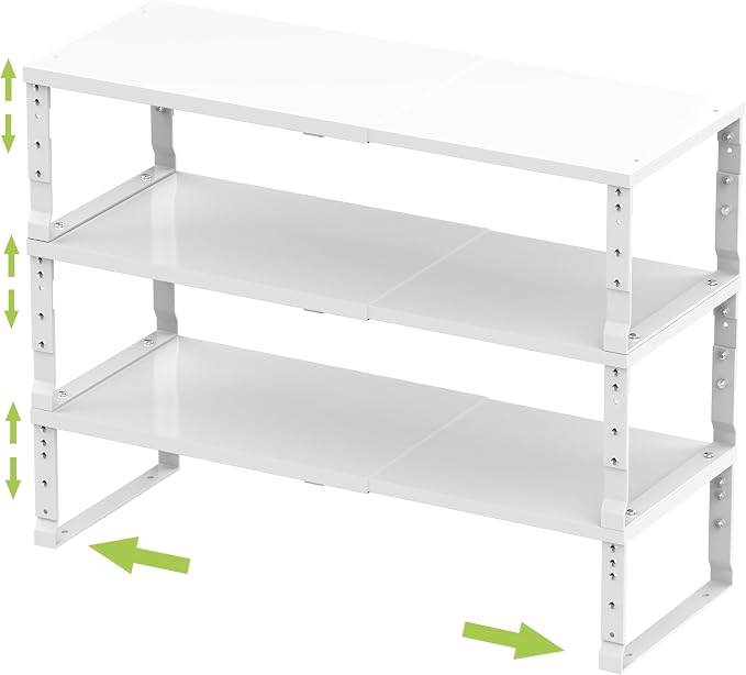 Expandable Stackable Spice Rack Organizer by JOJOCROSSHIGHQUALITYLIFE