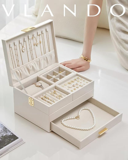 Vlando 3 Layer Jewelry Box - Image 6