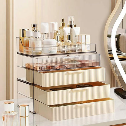 Makeup Organizer Countertop Large Cosmetic Display Cases Cosmetic Organizer - Image 2